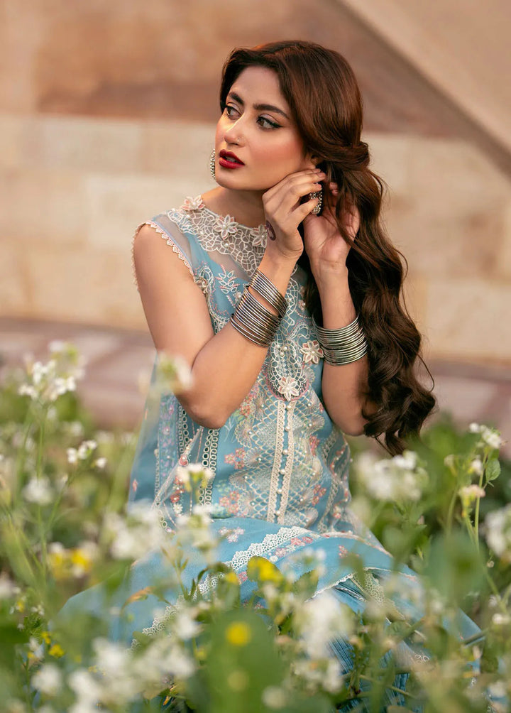 Dilbaro By Bin Ilyas Embroidered Lawn Suits Unstitched 3 Piece BI24D 406B - Festive Collection