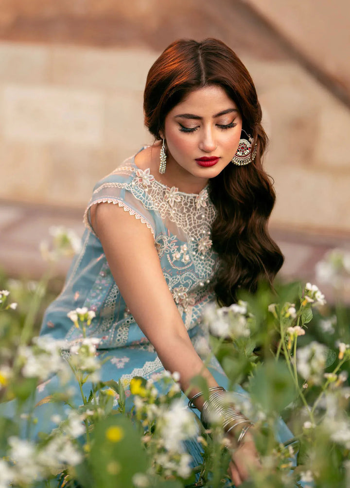 Dilbaro By Bin Ilyas Embroidered Lawn Suits Unstitched 3 Piece BI24D 406B - Festive Collection