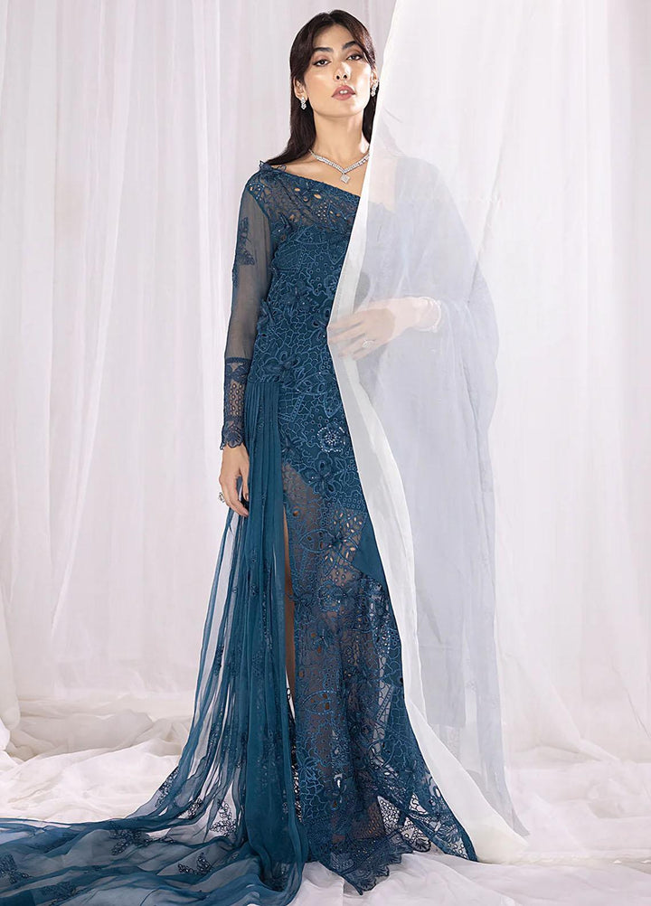 Diva By Izel Embroidered Chiffon Suits Unstitched 4 Piece IZL23DV Elena - Luxury Collection