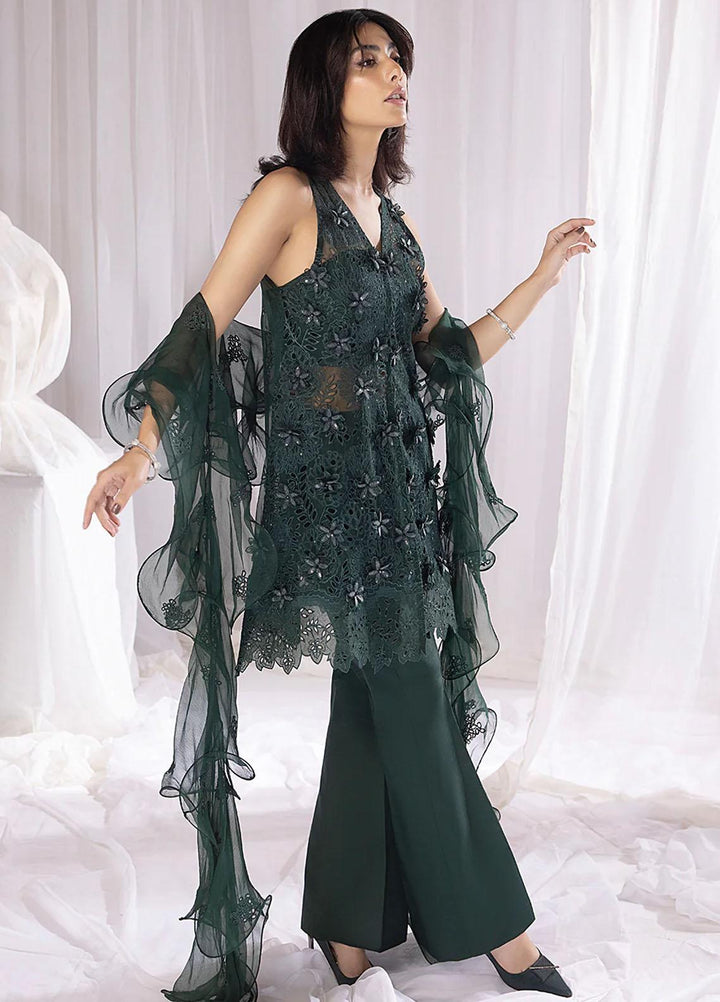 Diva By Izel Embroidered Chiffon Suits Unstitched 4 Piece IZL23DV Inara - Luxury Collection