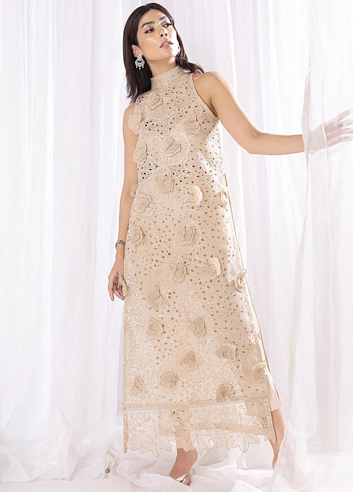 Diva By Izel Embroidered Chiffon Suits Unstitched 4 Piece IZL23DV Izaah - Luxury Collection