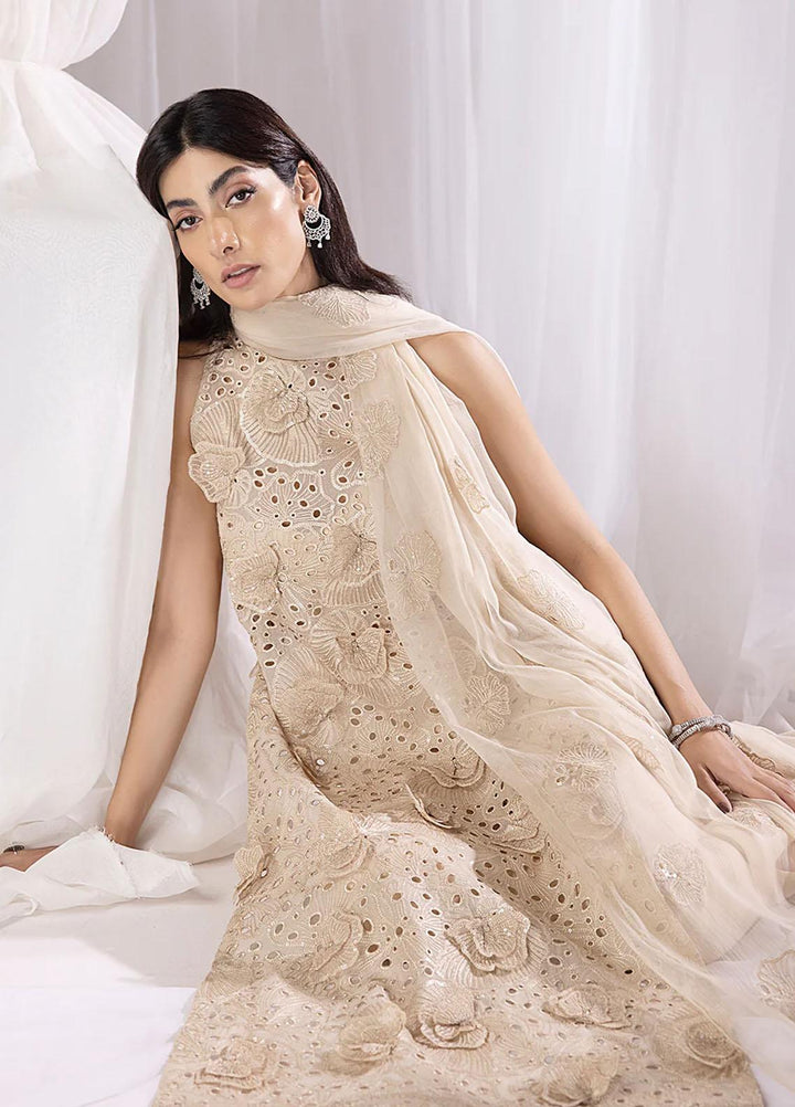 Diva By Izel Embroidered Chiffon Suits Unstitched 4 Piece IZL23DV Izaah - Luxury Collection
