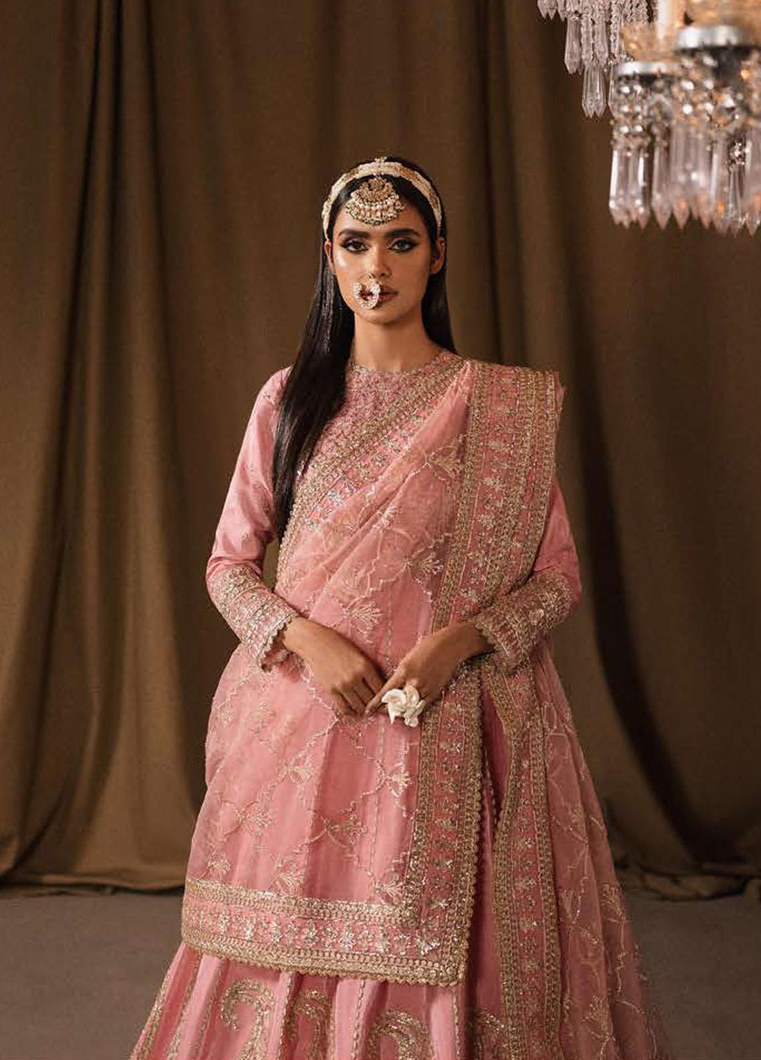 Divani By Afrozeh Embroidered Raw Silk Suits Unstitched 2 Piece AF22D 008 Nayab - Luxury Collection