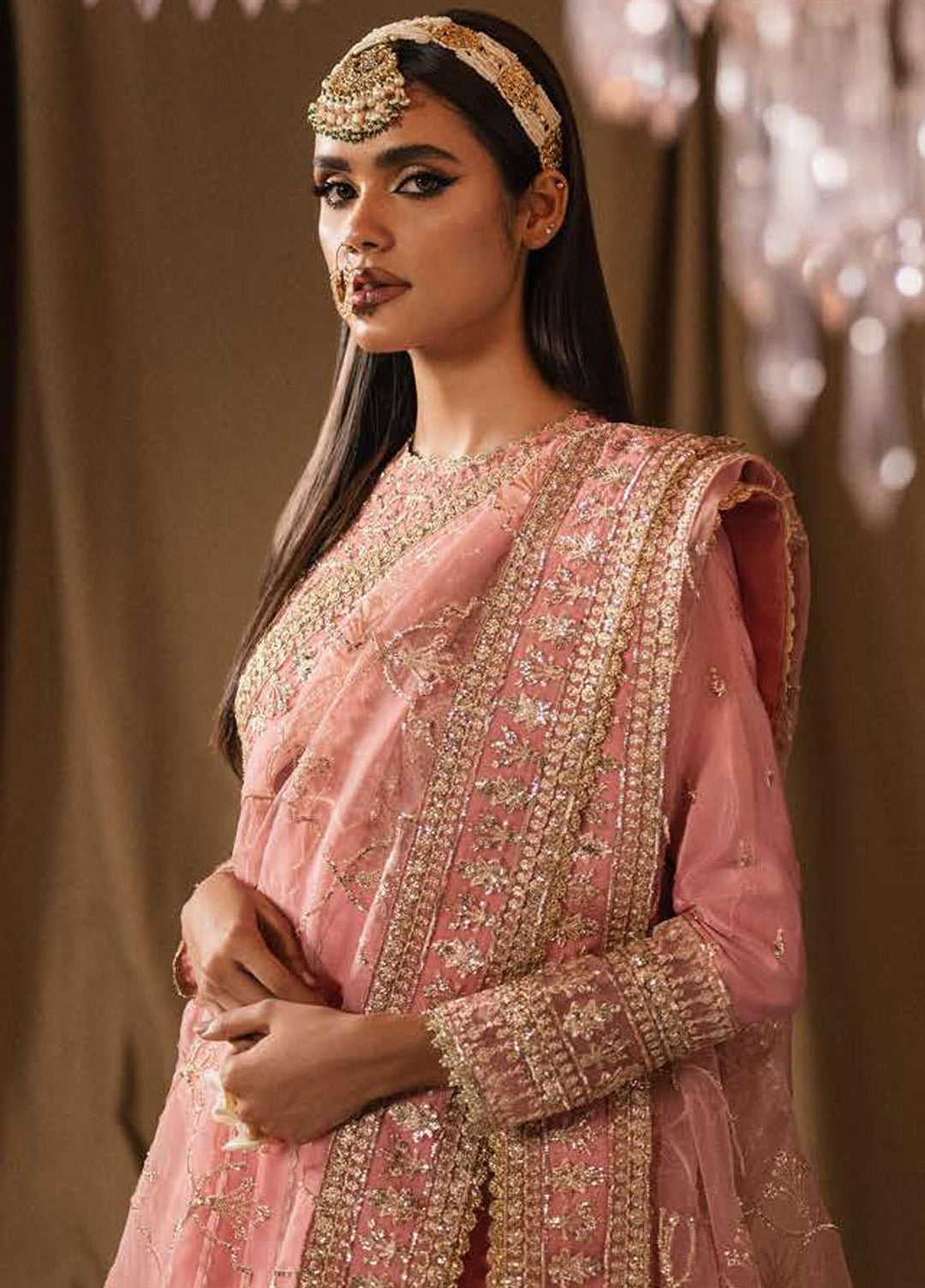 Divani By Afrozeh Embroidered Raw Silk Suits Unstitched 2 Piece AF22D 008 Nayab - Luxury Collection