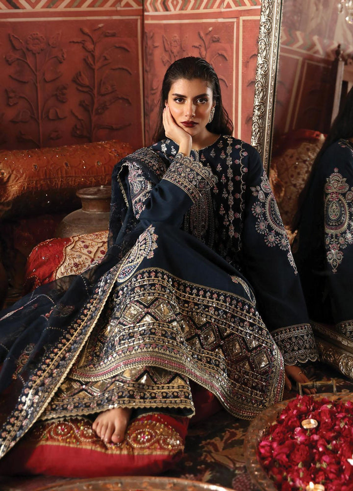 Divani By Afrozeh Embroidered  Suits Unstitched 3 Piece AF23DV AS-V2-01 Naghma - Luxury Collection