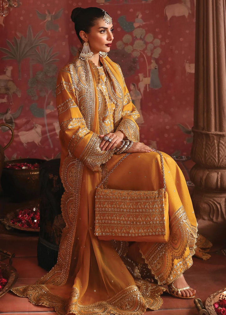 Divani By Afrozeh Embroidered  Suits Unstitched 3 Piece AF23DV AS-V2-02 Shama - Luxury Collection