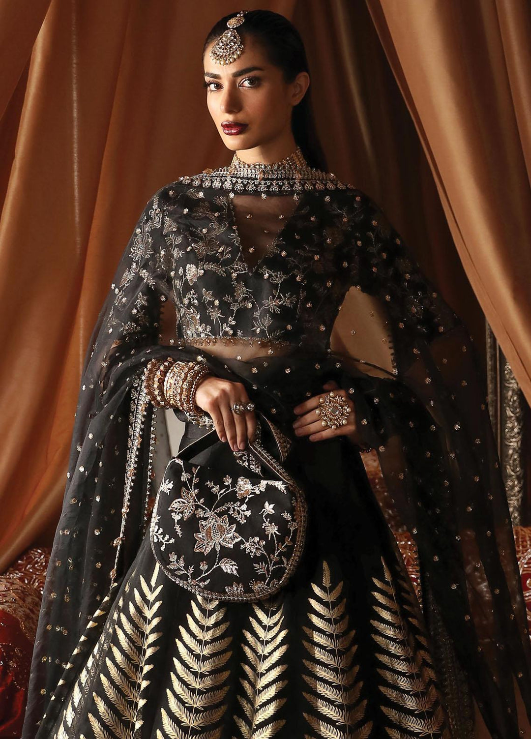 Divani By Afrozeh Embroidered  Suits Unstitched 3 Piece AF23DV AS-V2-04 Zareen - Luxury Collection