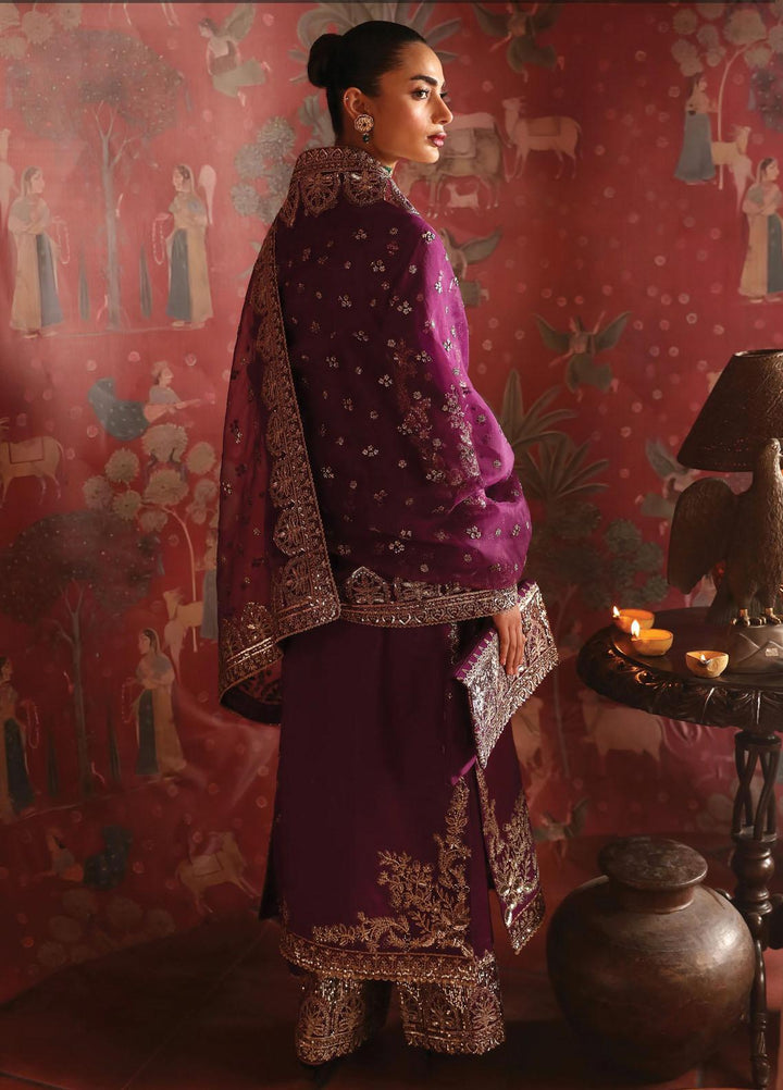 Divani By Afrozeh Embroidered  Suits Unstitched 3 Piece AF23DV AS-V2-06 Khushbu - Luxury Collection