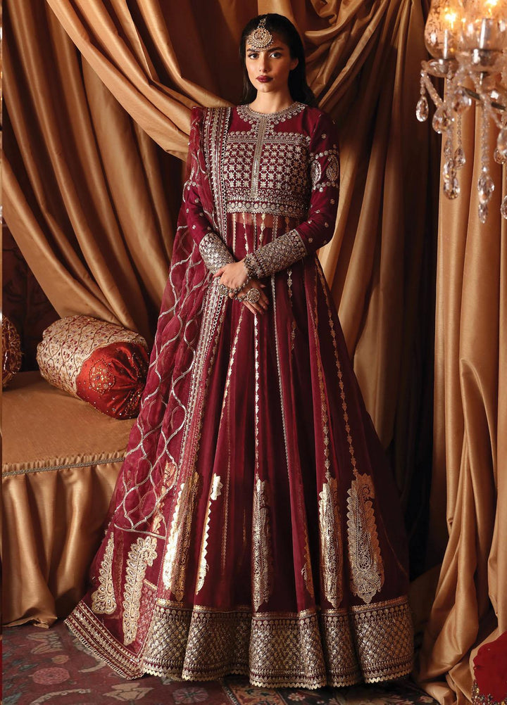 Divani By Afrozeh Embroidered  Suits Unstitched 3 Piece AF23DV AS-V2-10 Muskan - Luxury Collection