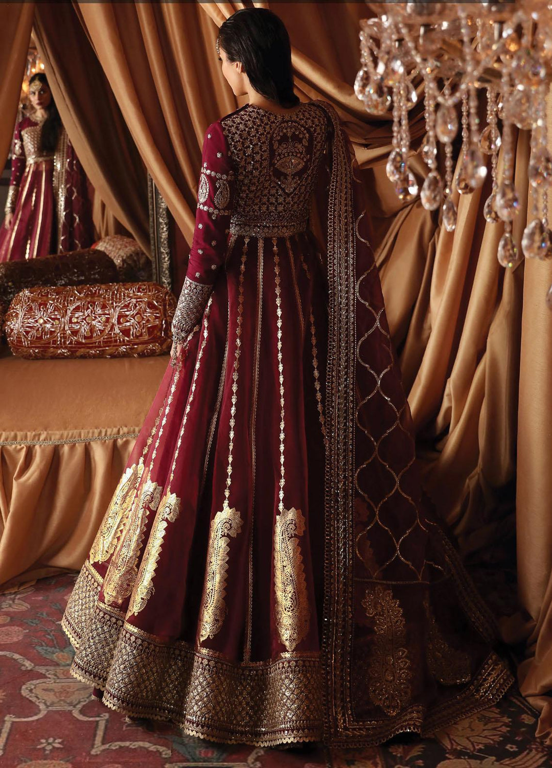 Divani By Afrozeh Embroidered  Suits Unstitched 3 Piece AF23DV AS-V2-10 Muskan - Luxury Collection