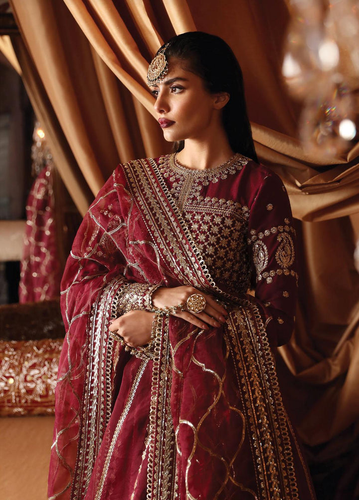Divani By Afrozeh Embroidered  Suits Unstitched 3 Piece AF23DV AS-V2-10 Muskan - Luxury Collection