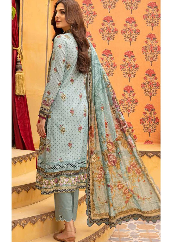 Gul Ahmed Printed  Suits Unstitched 3 Piece GA22CM DN-22090 - Festive Collection