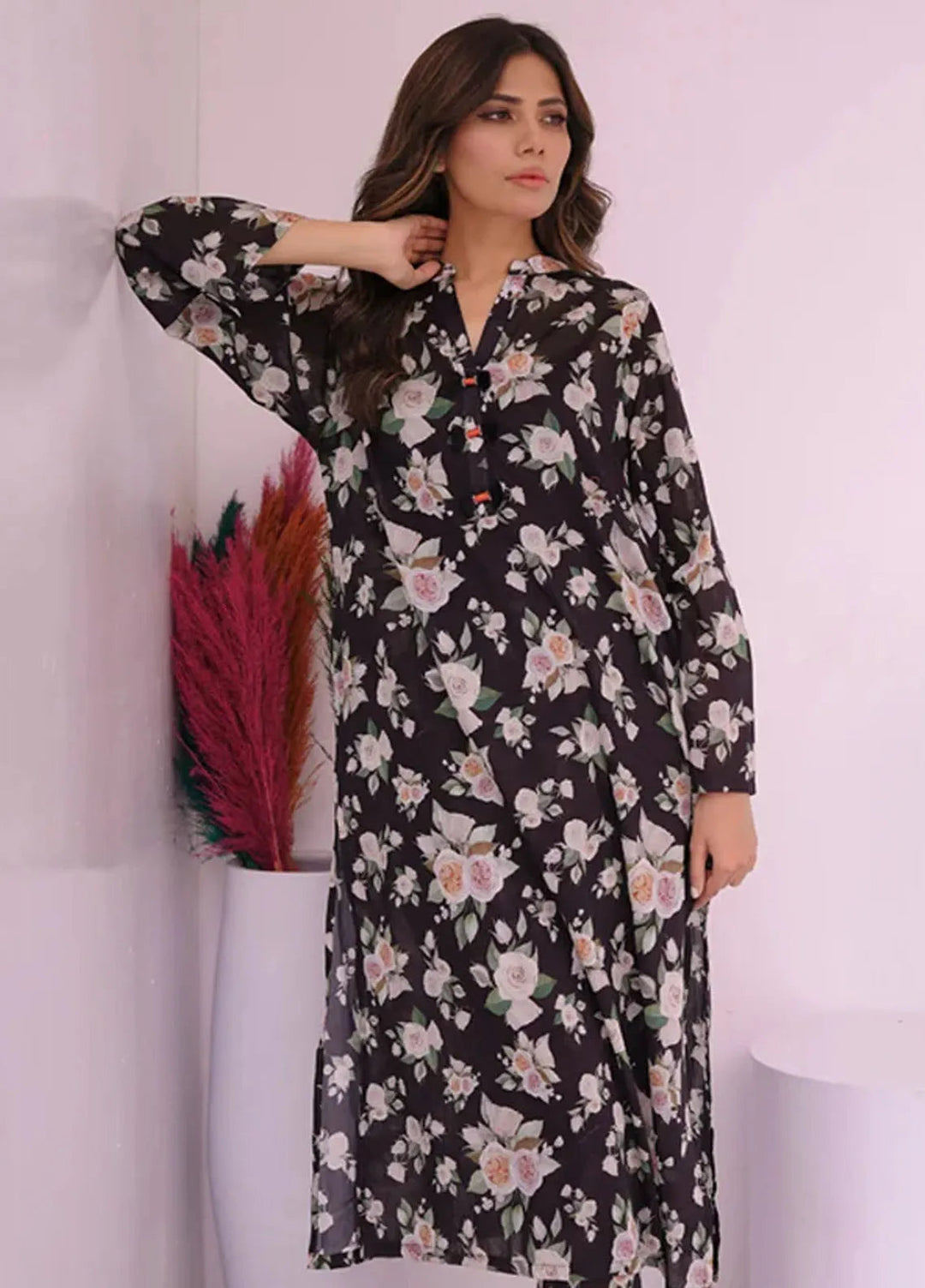 Dreamy Garden By Dhaga Pret Printed Dhaga 2 Piece Suit Flora