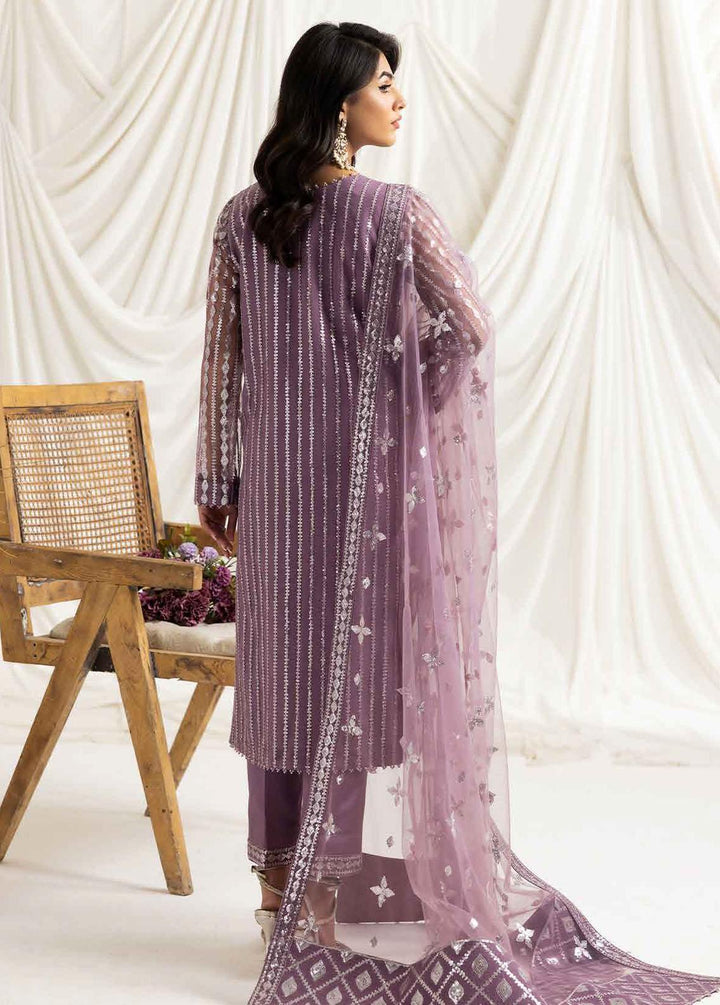 Dua By Alizeh Fashion Embroidered Net Suits Unstitched 3 Piece AFB23-DU2 D-03B Aysal - Festive Collection