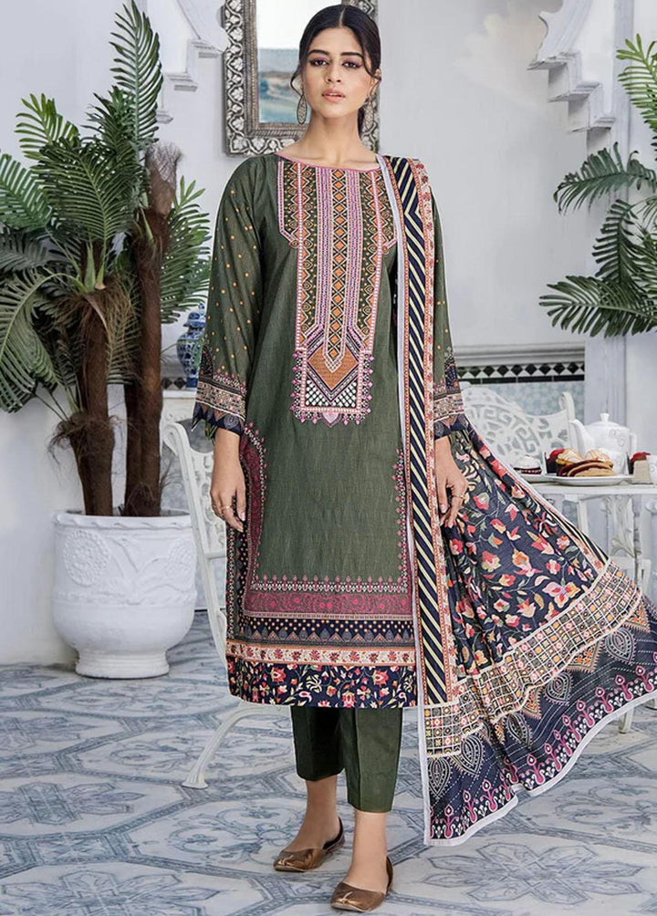 Dur-e-Adan By Khas Embroidered Lawn Suits Unstitched 3 Piece KHS23DA KL-1696 KHAWLA - Summer Collection