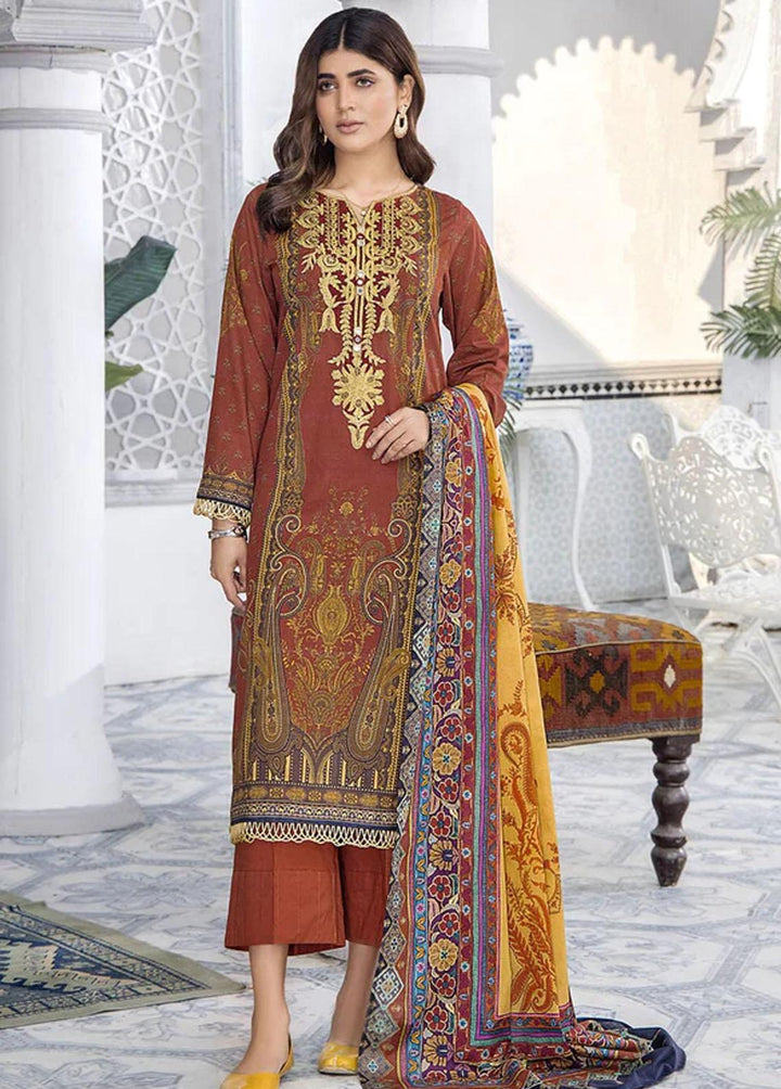 Dur-e-Adan By Khas Embroidered Lawn Suits Unstitched 3 Piece KHS23DA KL-1697 NUSAIBA - Summer Collection