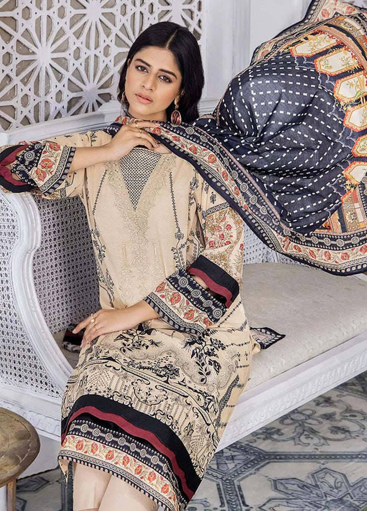 Dur-e-Adan By Khas Embroidered Lawn Suits Unstitched 3 Piece KHS23DA KL-1698 IFFAH - Summer Collection