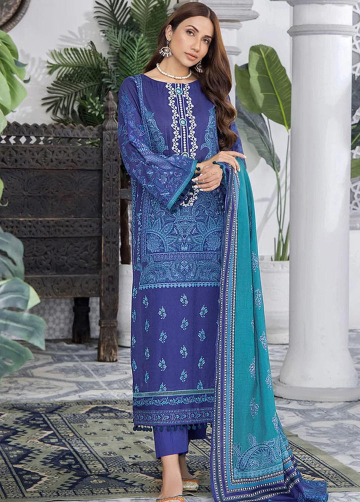 Dur-e-Adan By Khas Embroidered Lawn Suits Unstitched 3 Piece KHS23DA KL-1700 NASEEM - Summer Collection