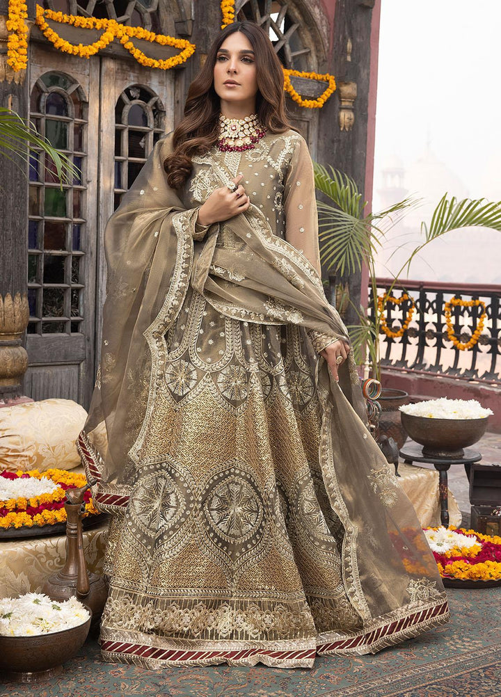 Durnaz By Sahane Embroidered Missouri Suits Unstitched 3 Piece SNE23DR BR-1207 Kehkashan - Formal Collection