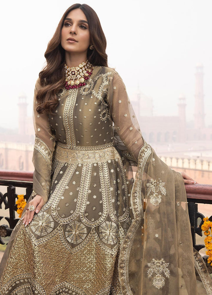 Durnaz By Sahane Embroidered Missouri Suits Unstitched 3 Piece SNE23DR BR-1207 Kehkashan - Formal Collection