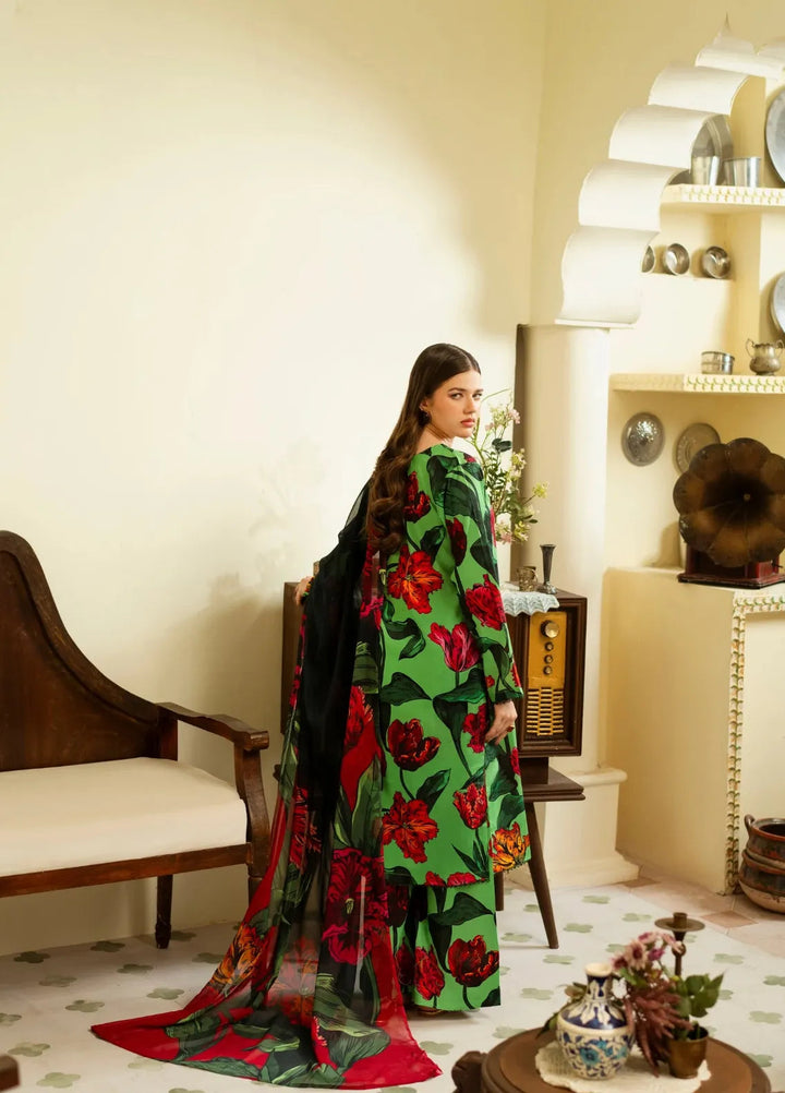 Dusky Delight by Feathers Pret Printed Lawn 3 Piece Suit Nurelle