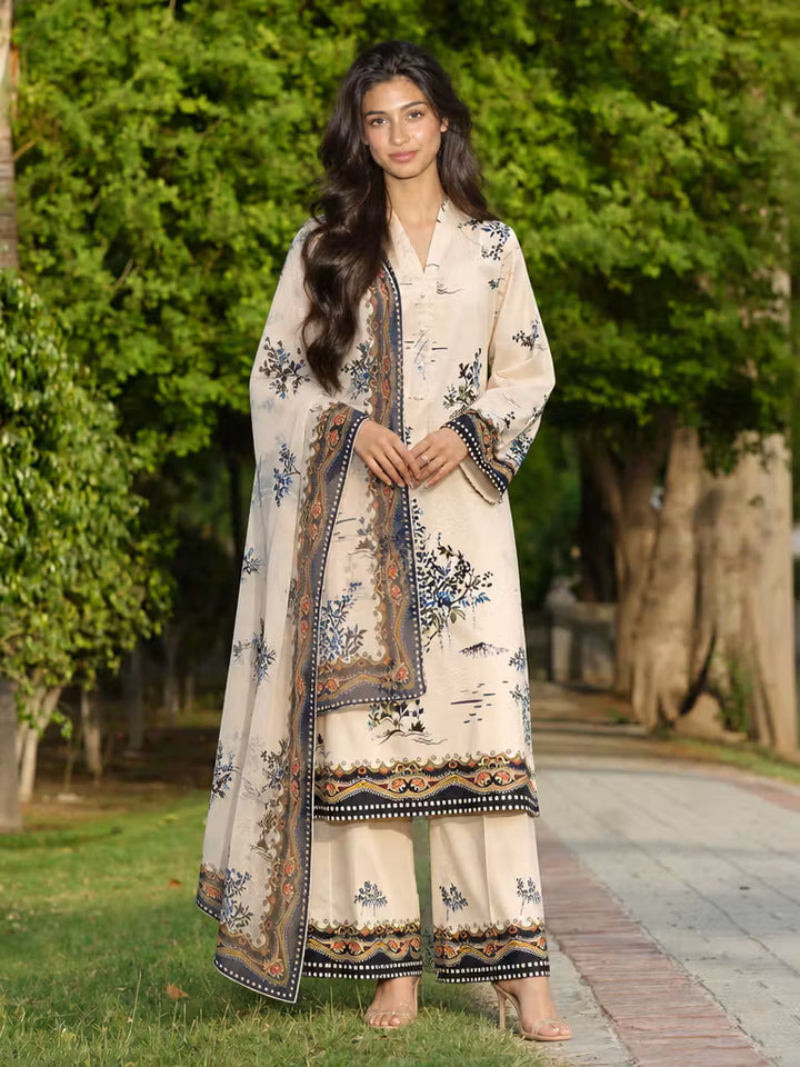 Ileen by naba bilal RTW Printed Lawn 3 Piece Suit IN26RPL Lina - Casual Collection