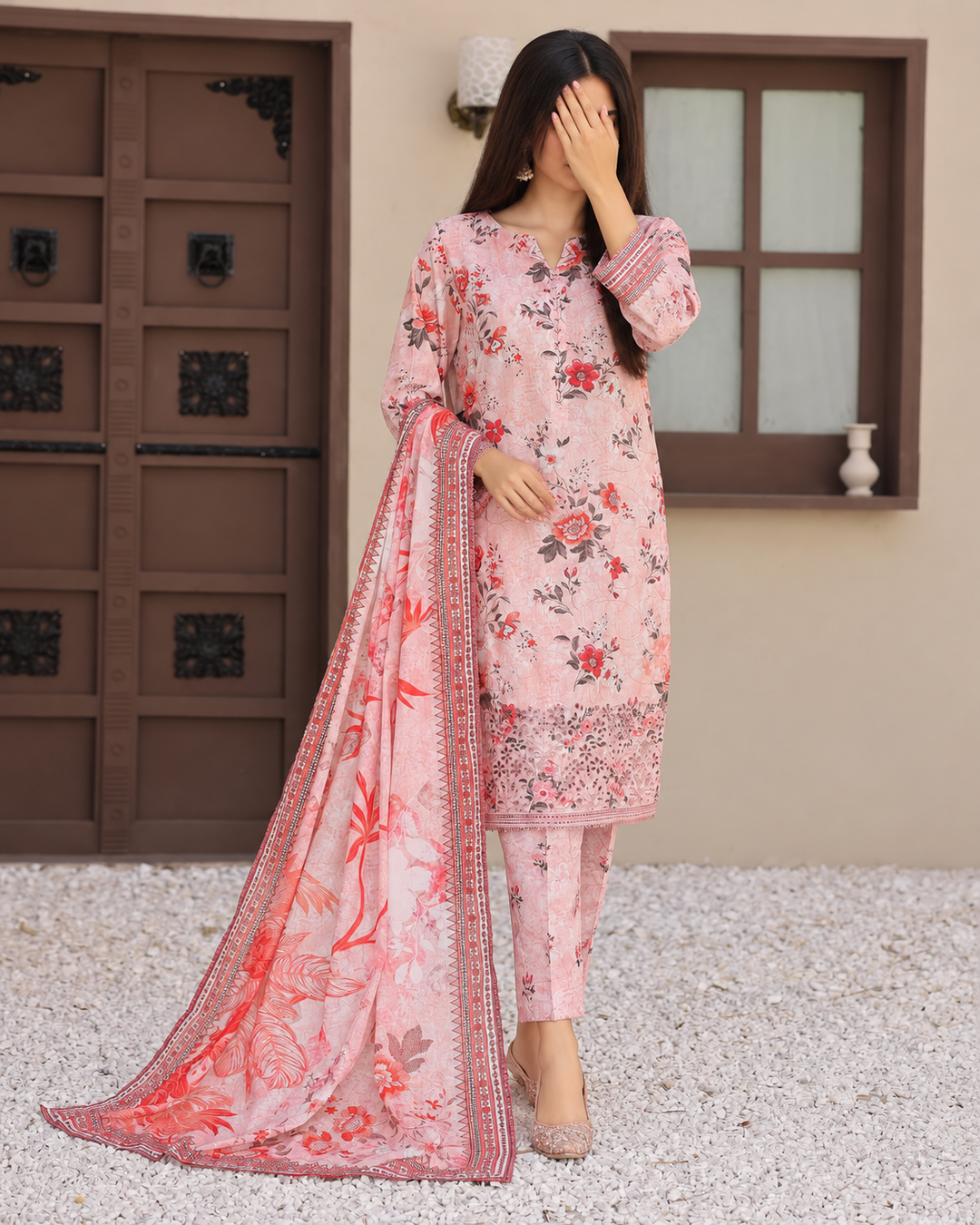 Zouk by HZ Textiles Unstitched Printed Lawn 3 Piece Suit HZ26UZL ZEC-1174 - Casual Collection