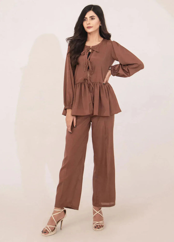 Eclipse by Slay Wear Pret Solid Tropical 2 Piece Suit Autumn Embrace