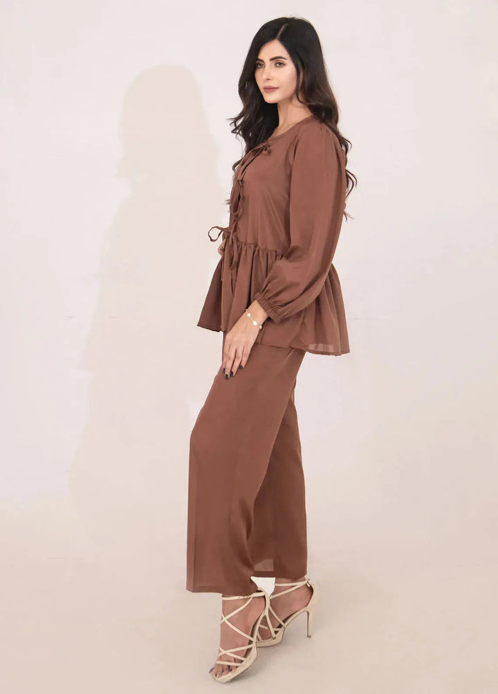 Eclipse by Slay Wear Pret Solid Tropical 2 Piece Suit Autumn Embrace