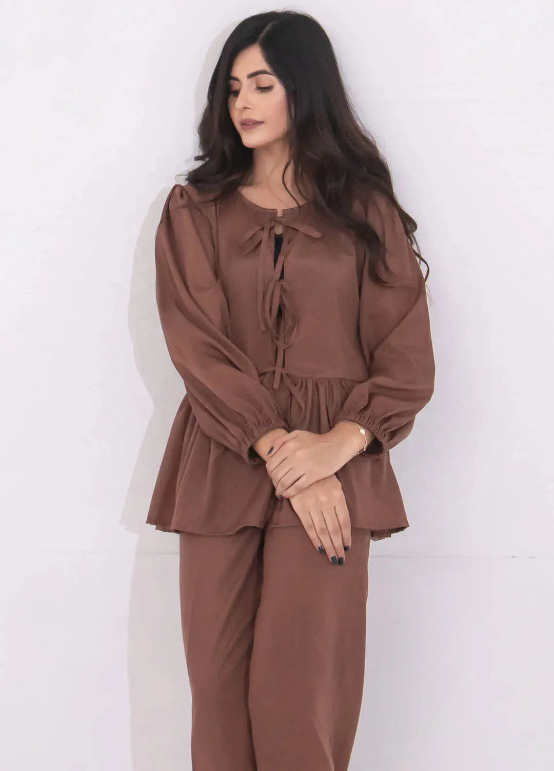 Eclipse by Slay Wear Pret Solid Tropical 2 Piece Suit Autumn Embrace