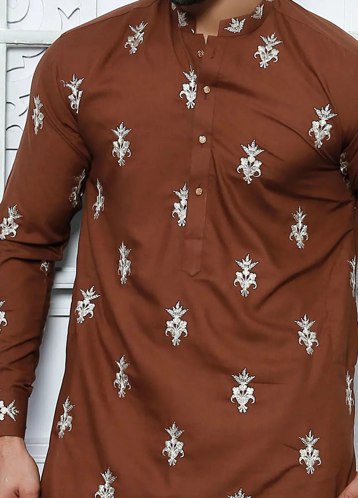 Edge Republic Embroidered Men Kurta Pajama - ER 503