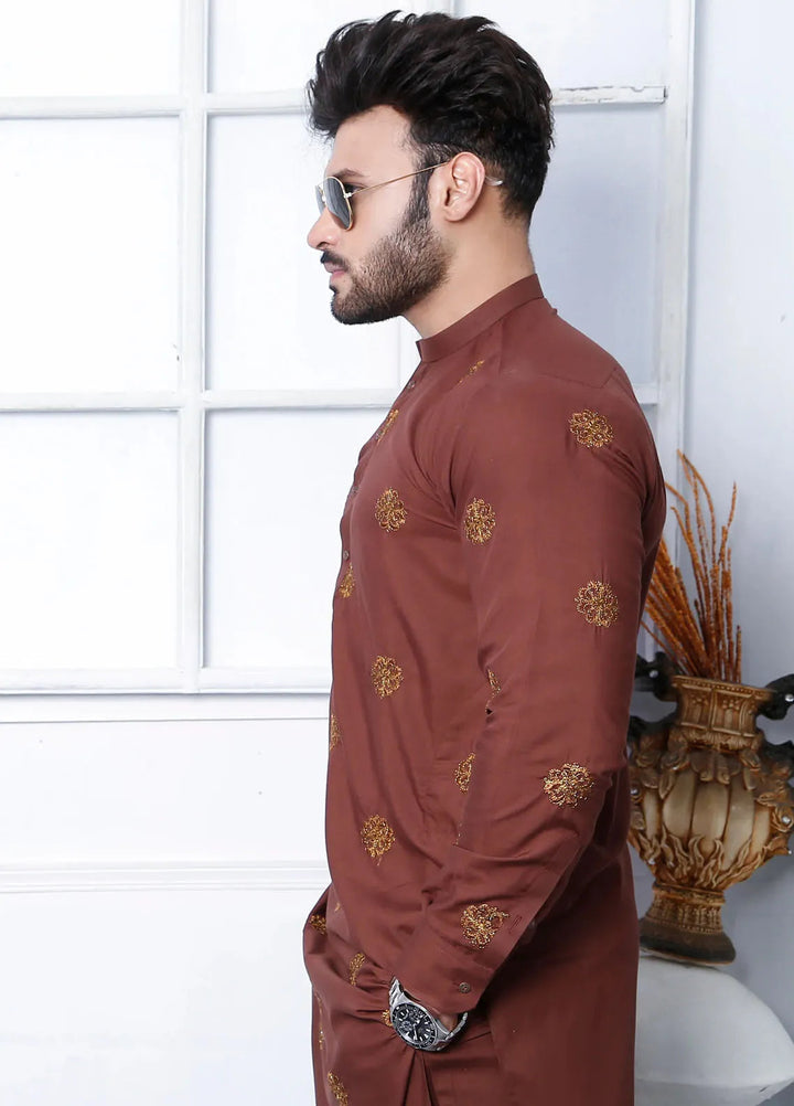 Edge Republic Embroidered Men Kurta Pajama - ER 512