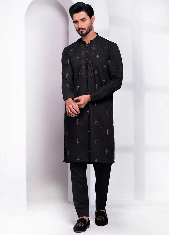 Edge Republic Embroidered Men Kurta Pajama - ER EMB 537