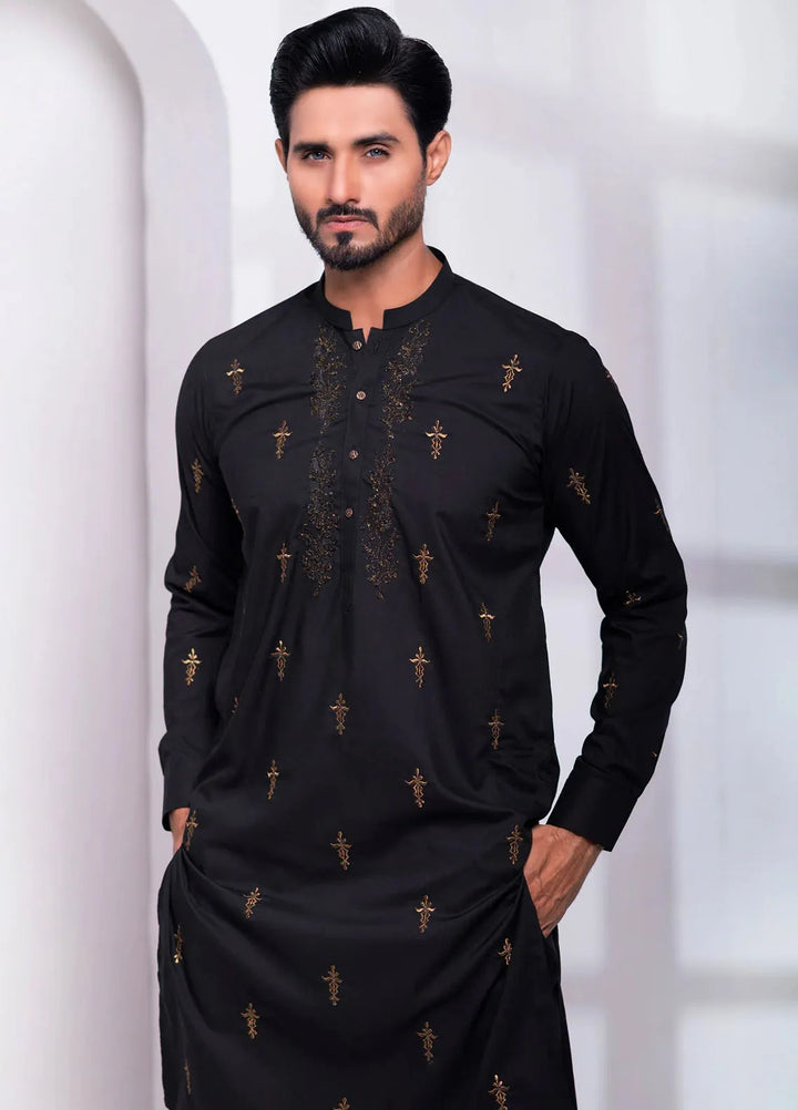 Edge Republic Embroidered Men Kurta Pajama - ER EMB 537