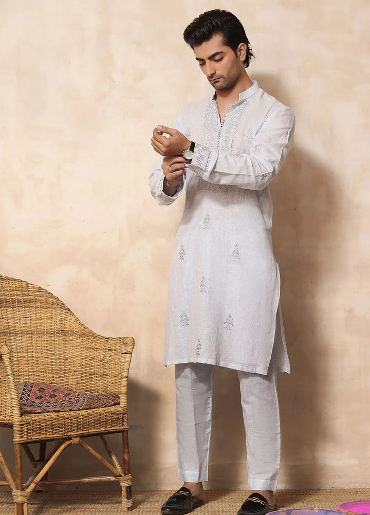 Edge Republic Embroidered Men Kurta Pajama - ER KH 659