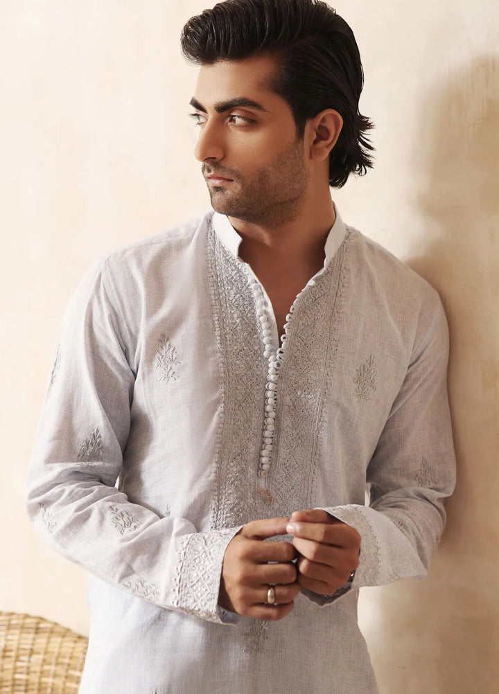 Edge Republic Embroidered Men Kurta Pajama - ER KH 659