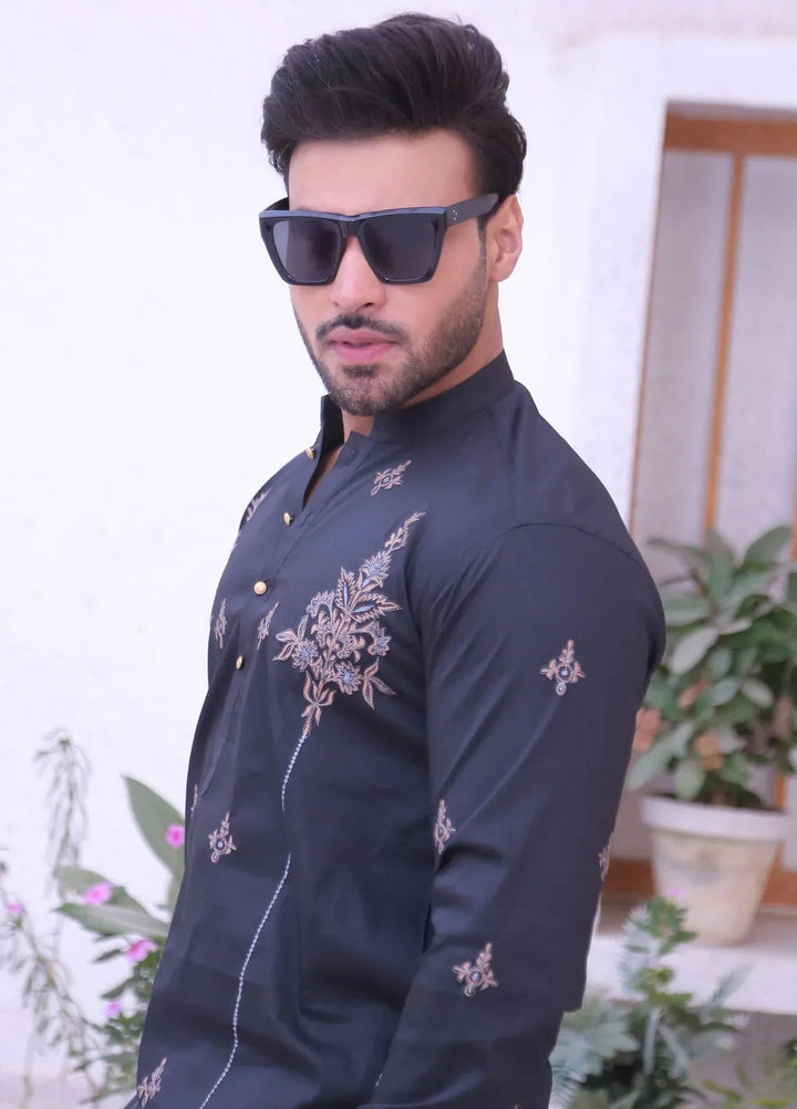 Edge Republic Embroidered Men Kurta Pajama - ER MR 49