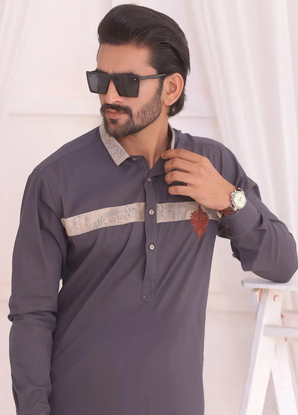 Edge Republic Fancy Men Kameez Shalwar - ER 687