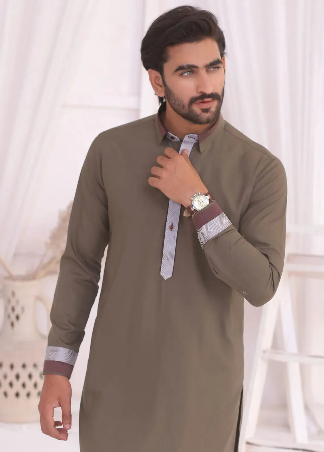 Edge Republic Fancy Men Kameez Shalwar - ER 688