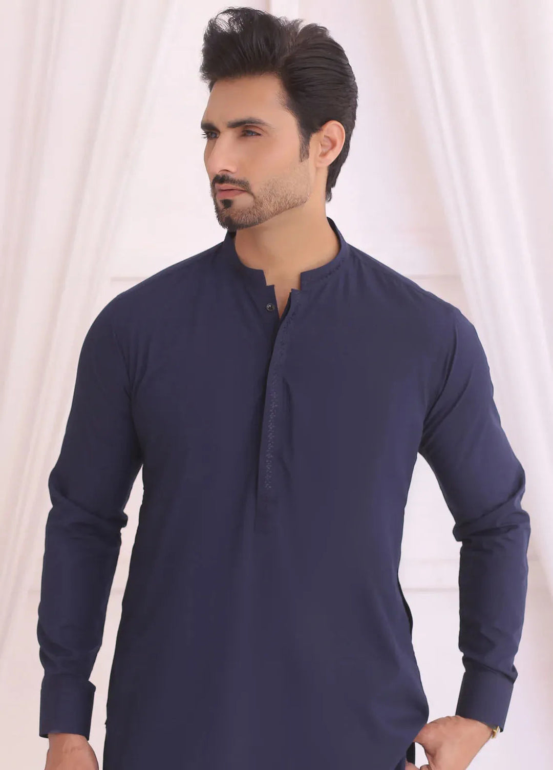 Edge Republic Fancy Men Kurta Pajama - ER 693 Blue