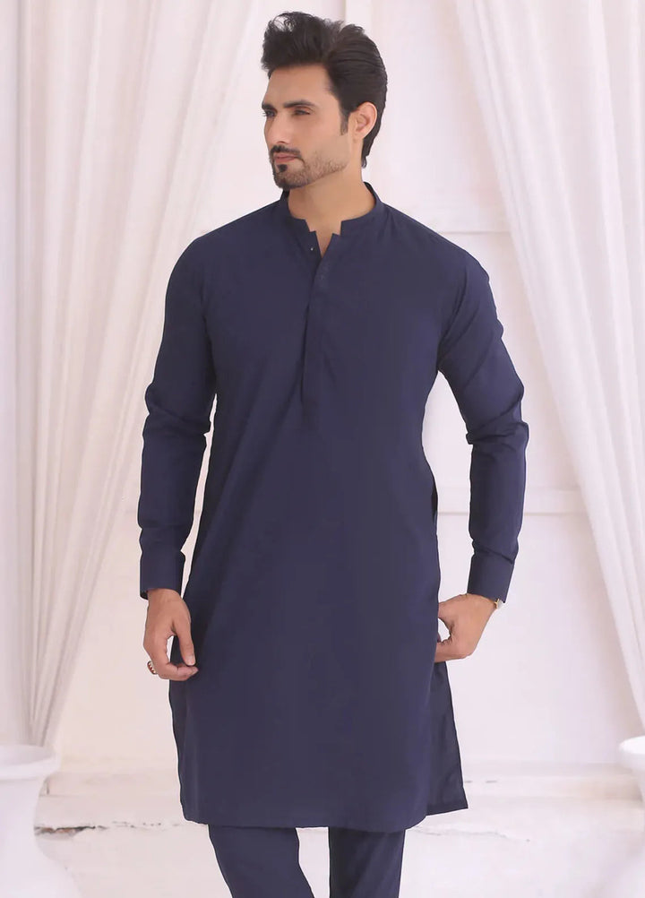 Edge Republic Fancy Men Kurta Pajama - ER 693 Blue