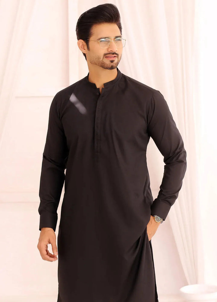 Edge Republic Fancy Men Kurta Pajama - ER 694 Black