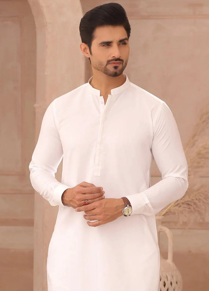 Edge Republic Fancy Men Kurta Pajama - ER 695 White