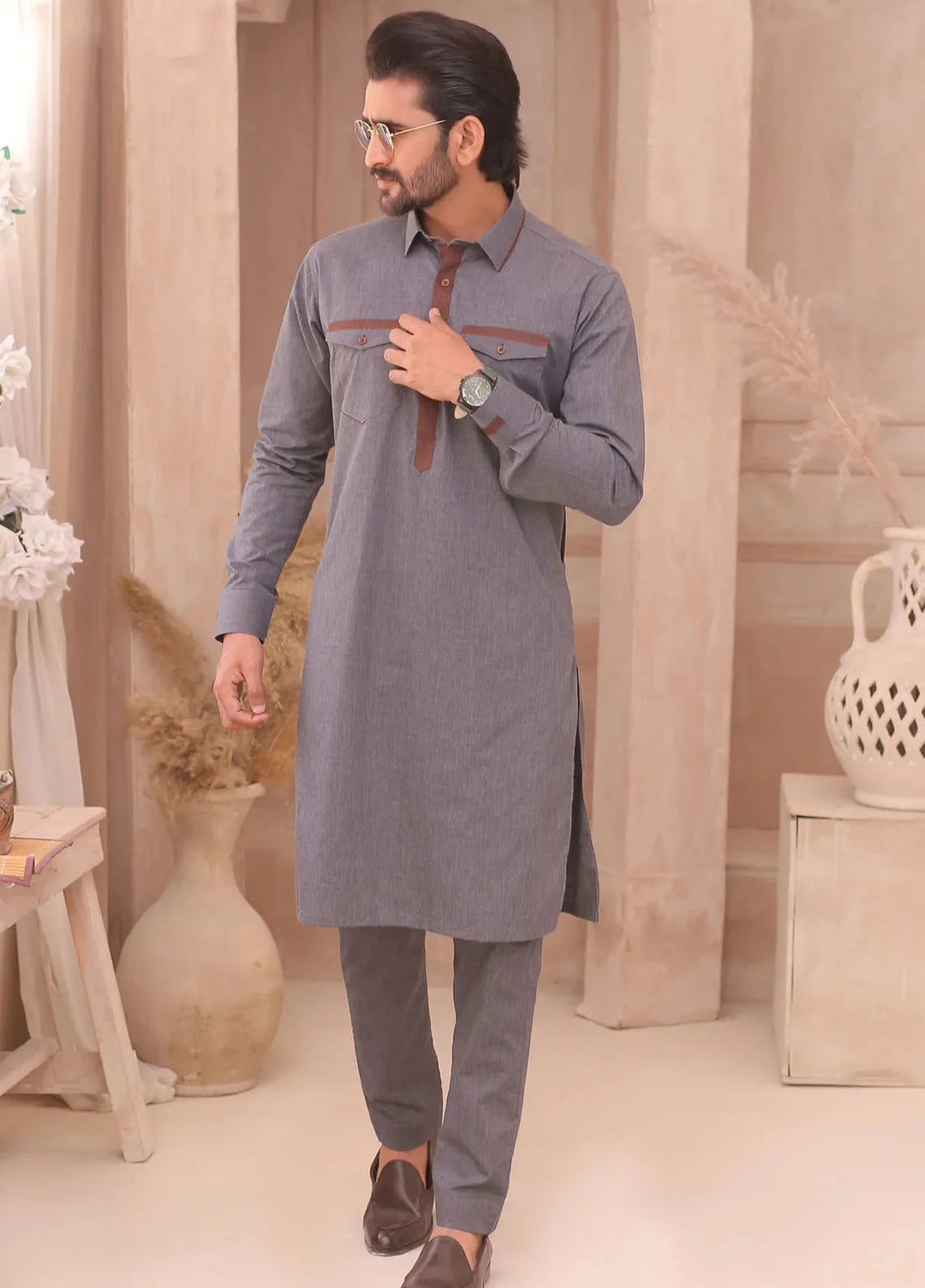 Edge Republic Fancy Men Kurta Pajama - ER FS 10 Father