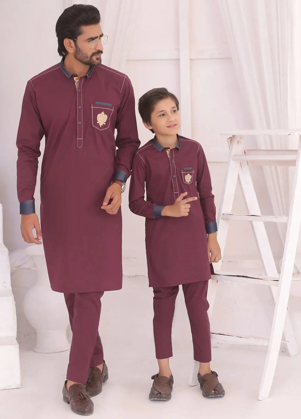 Edge Republic Fancy Kid Kurta Pajama - ER FS 6 Son