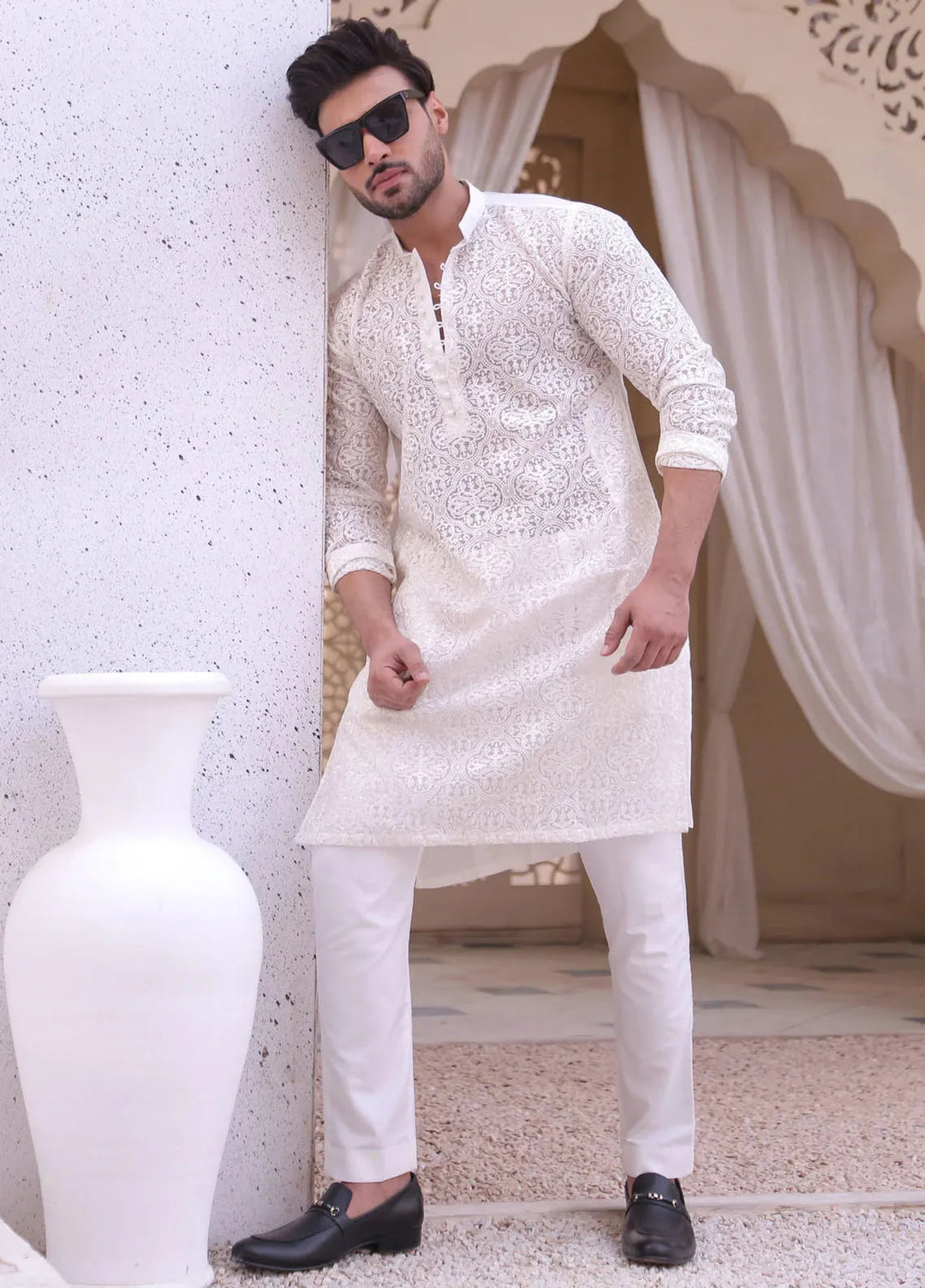 Edge Republic Pret Chikankari 0 Kurta Pajama ER MR 40