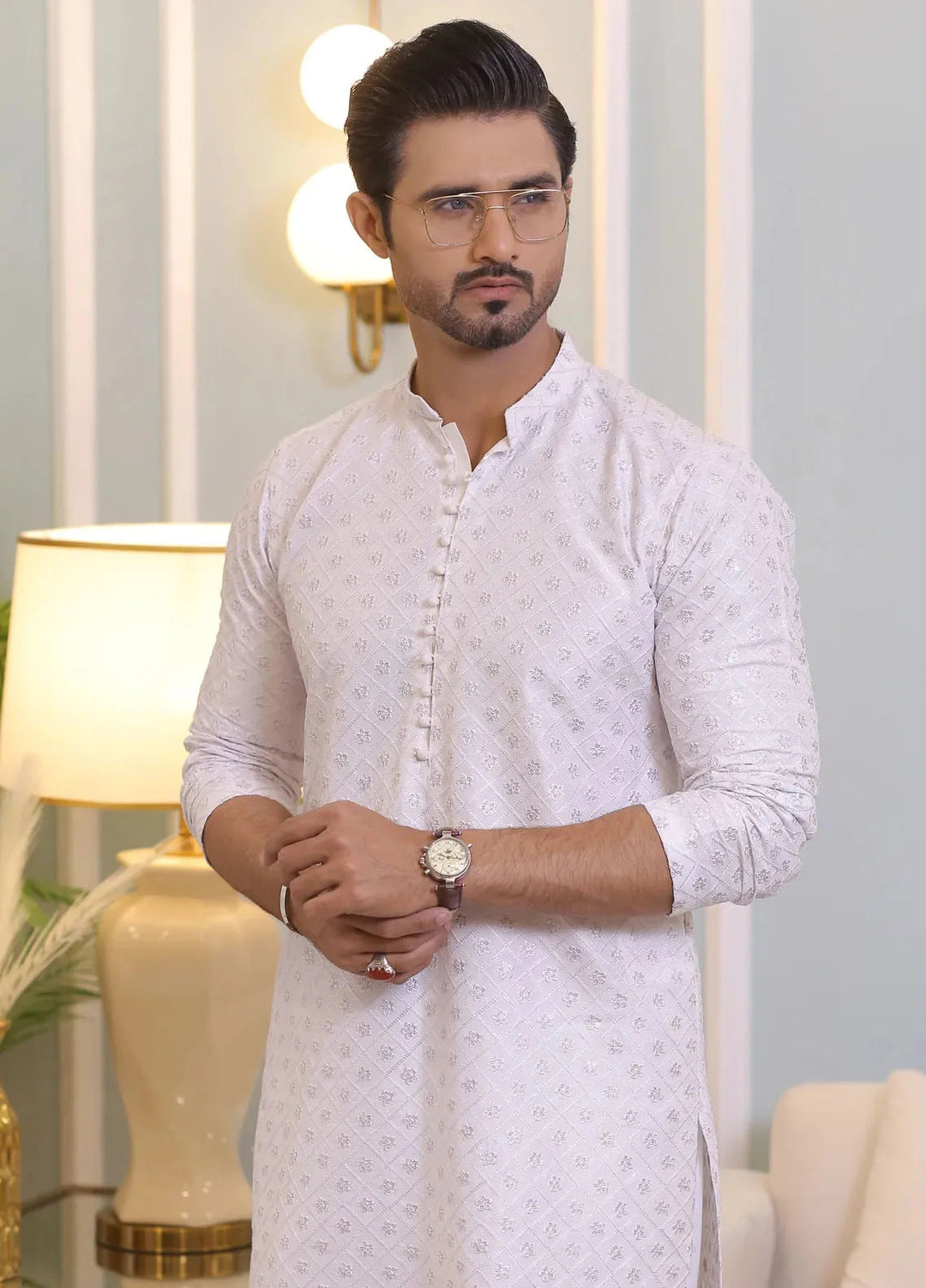 Edge Republic Pret Chikankari Kurta Pajama CK 708