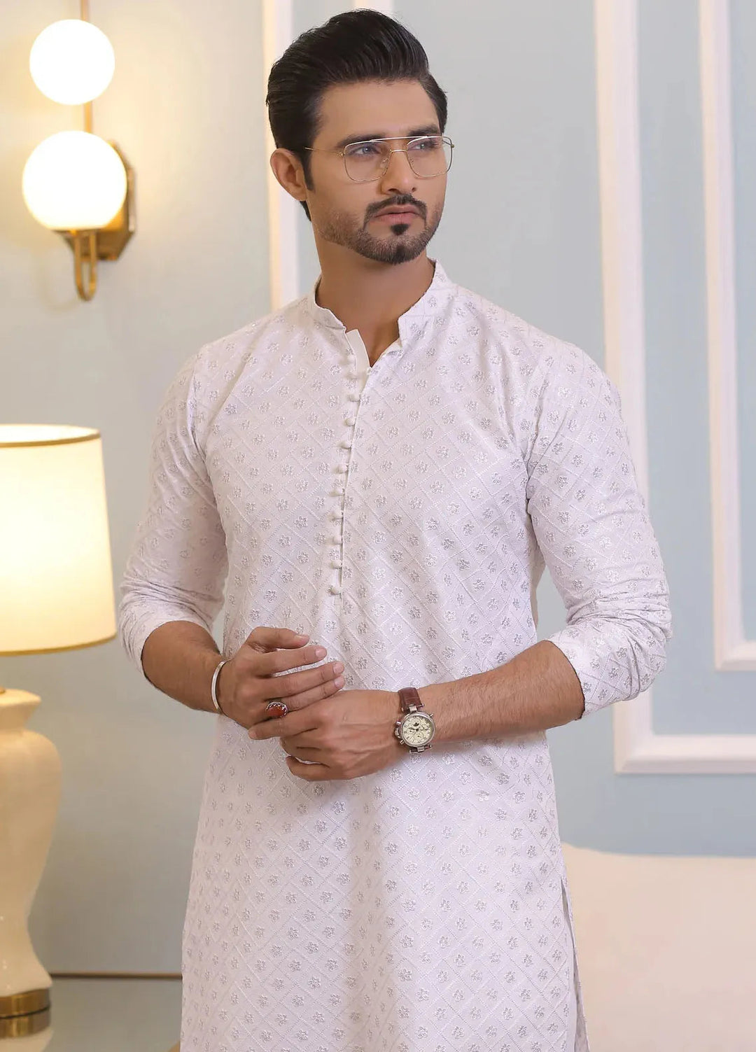 Edge Republic Pret Chikankari Kurta Pajama CK 708