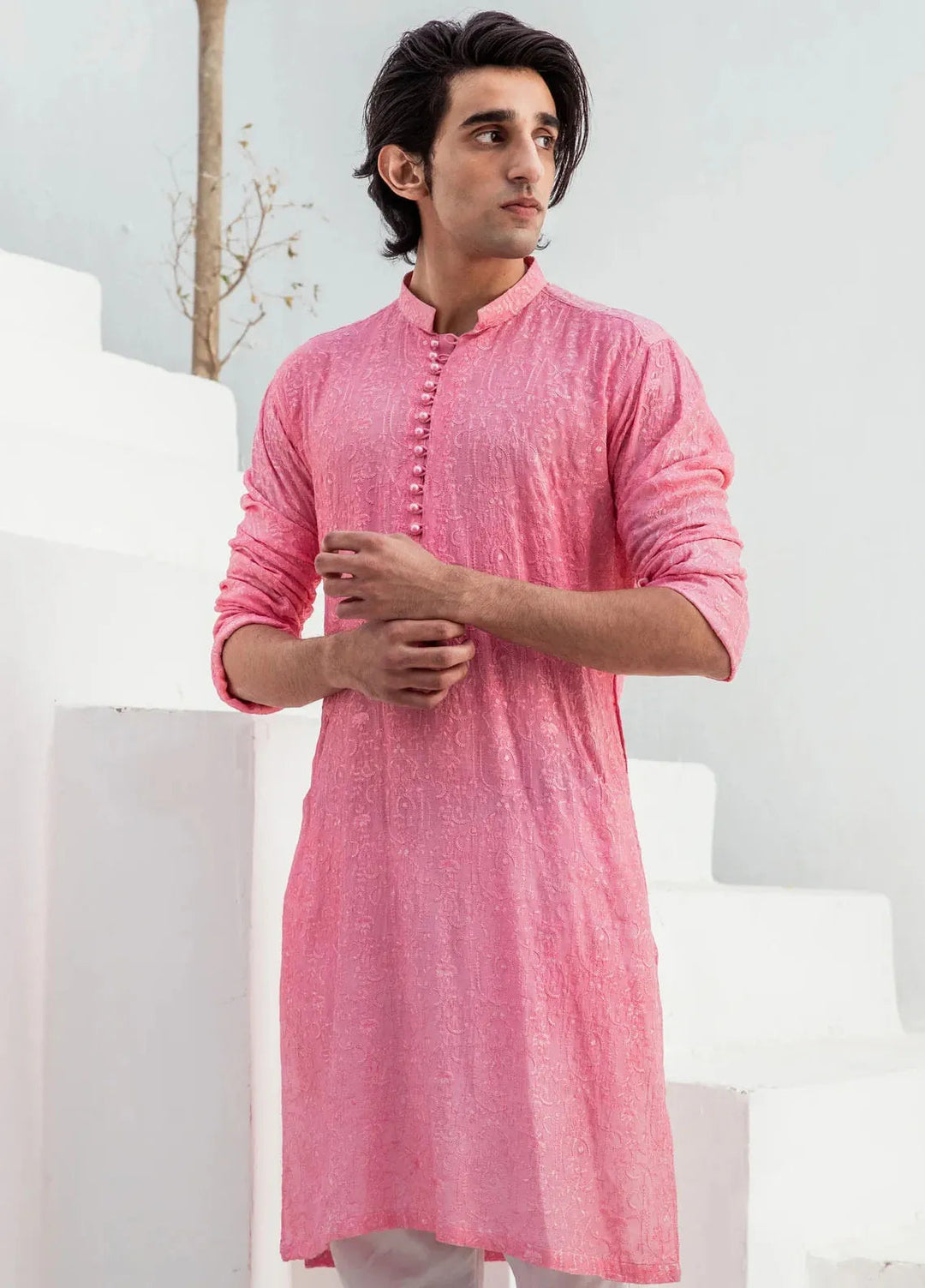 Edge Republic Pret Chikankari Kurta Pajama CK 722