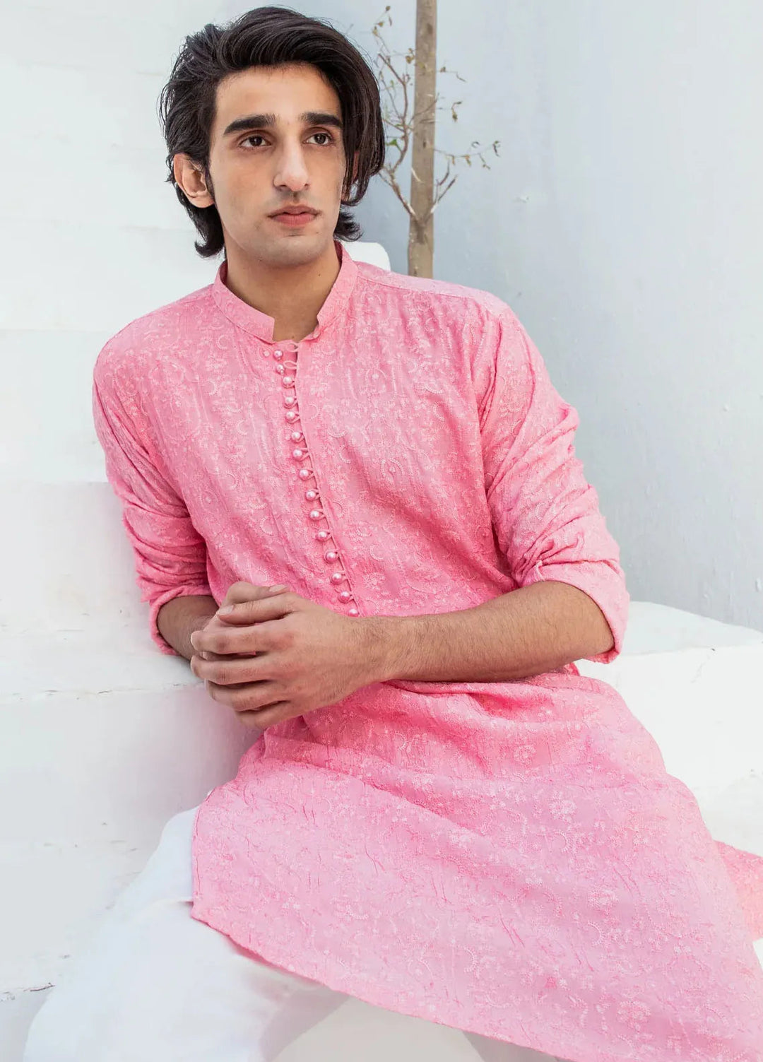 Edge Republic Pret Chikankari Kurta Pajama CK 722